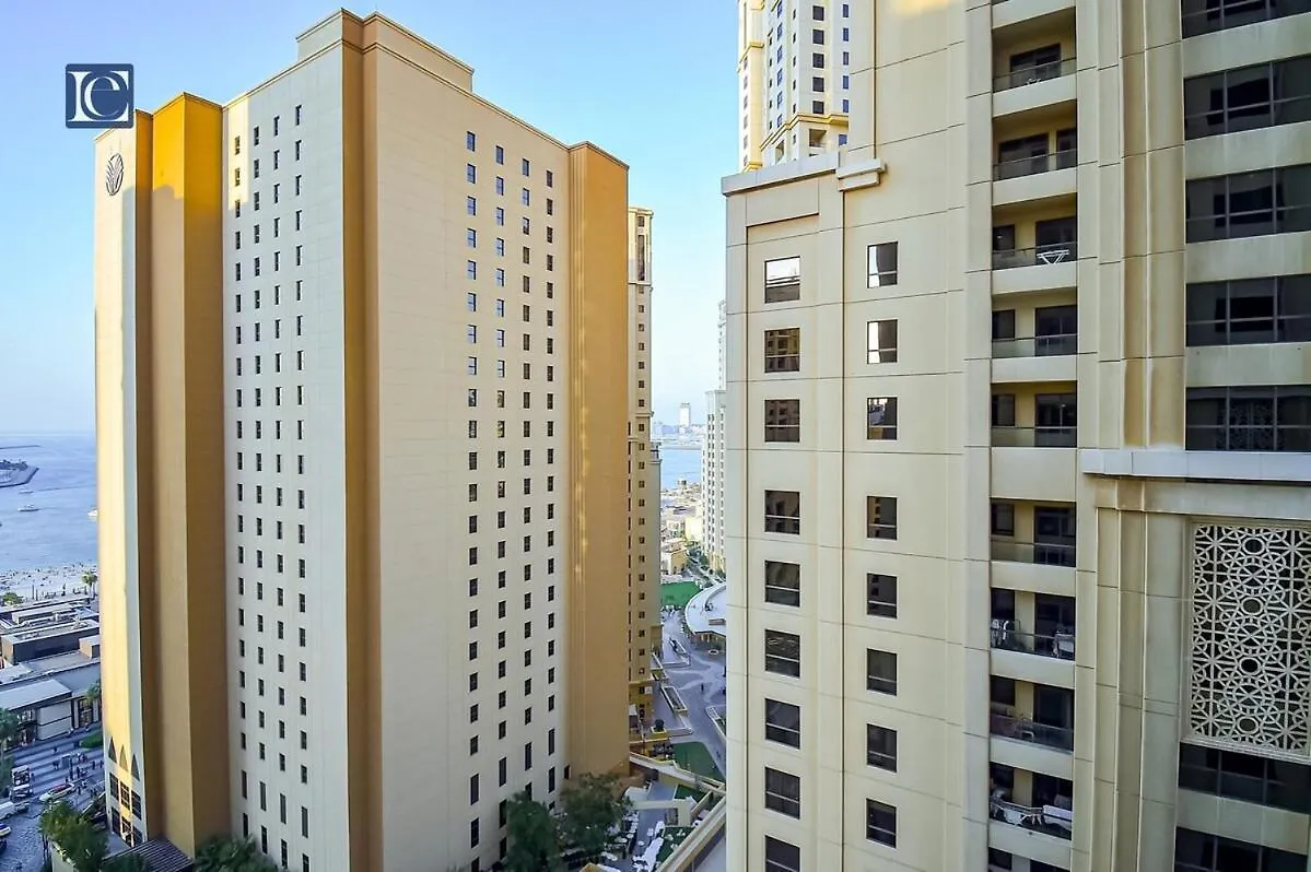 Luxury Escapes - Elegant 3 Bedroom Plus Maids Room Apartment In Jbr 두바이 0*,